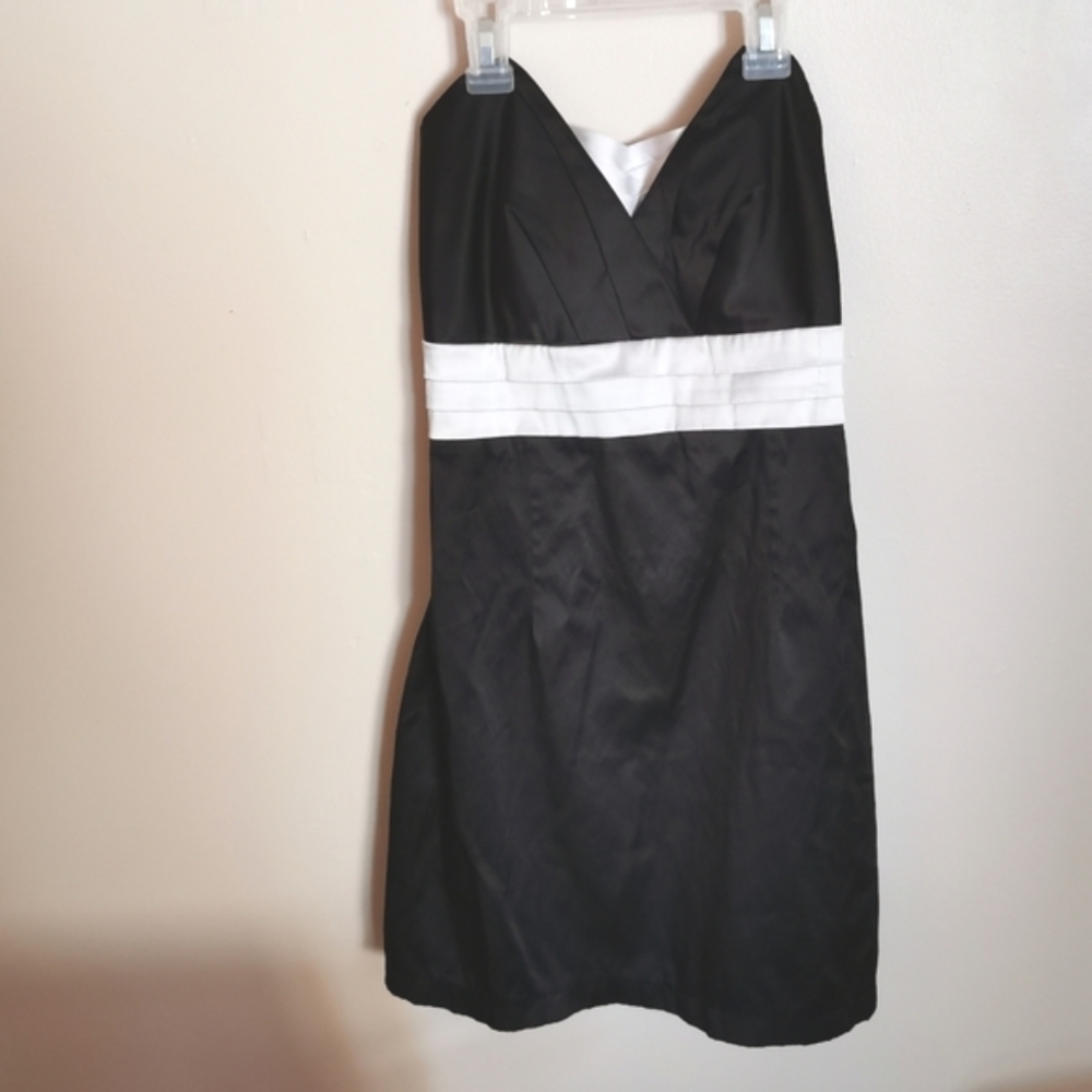 Satin mini dress XS